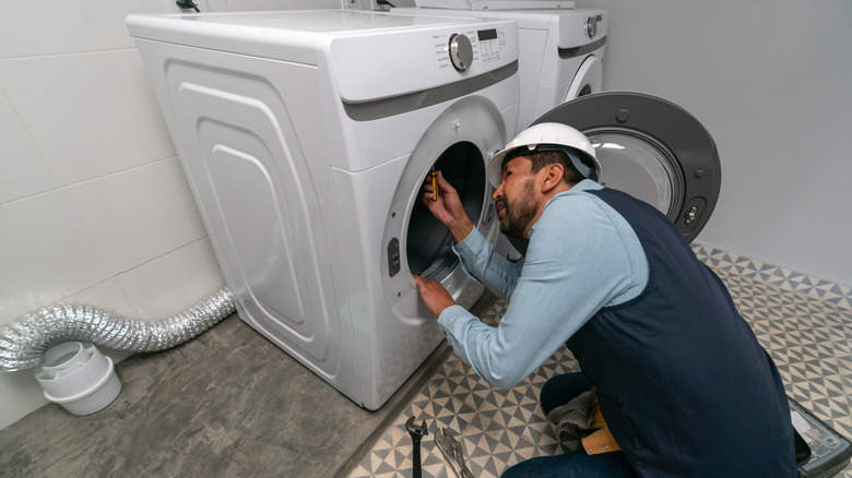 Stoneham washer- dryer installation